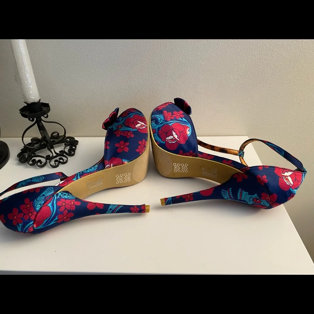 Iron Fist Skull & Flowers heels - Picture 11 of 16
